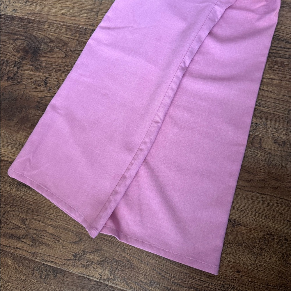 Lulus high-waisted wide leg pants - pink - Picture 4 of 4